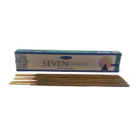 Seven Chakra premium incence sticks (Seventh Chakra) (Satya) pollen incense 15 gr.
