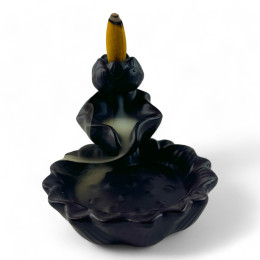 Incense stand Back Flow "Lotus" (9.6x11.5x13.4 cm)