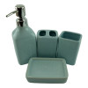 Ceramic bathroom set "Blue"