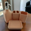 Ceramic bathroom set "Pink"