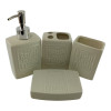 Ceramic bathroom set "Milk"
