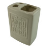 Ceramic bathroom set "Milk"