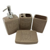 Ceramic bathroom set "Beige"