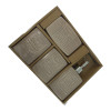 Ceramic bathroom set "Beige"