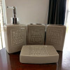Ceramic bathroom set "Beige"
