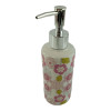 Ceramic bathroom set "Flowers"