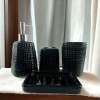 Bathroom set black