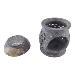 Аромалампа из мыльного камня (11,5х9х9 см)