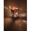 Himalayan Salt Lamp "Shining OM" (21x10.8x10.8 cm)