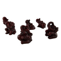Elephants stone chips (e.g./6pcs) (17.5x 13.3x 3.5 cm)