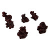 Elephants stone chips (e.g./6pcs) (17.5x 13.3x 3.5 cm)