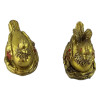 Mandarin duck figurines "Golden wings of success" (6x5x4 cm)