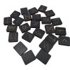 Alder runes, dark (31*27*7mm), covered with enamel.