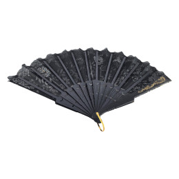 Віяло чорне (44х24х2,5 см)