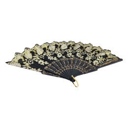 Віяло чорне (44х24х2,5 см)