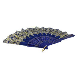 Віяло синій ( 44х 24х 2,5 см)