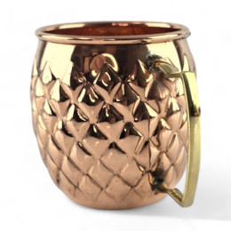 Кружка медная ( 9.7 х12,2х 9.3 см)