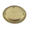 Bronze wall plate (d-18.5; h-0.7 cm)