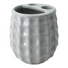 Ceramic bathroom set, white (28.5x22.5x9 cm)