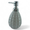 Ceramic bathroom set, white (28.5x 22.5x 9 cm)