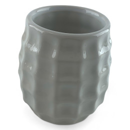 Ceramic bathroom set, white (28.5x 22.5x 9 cm)