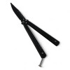 Knife "Balisong" training, black