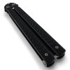 Knife "Balisong" training, black