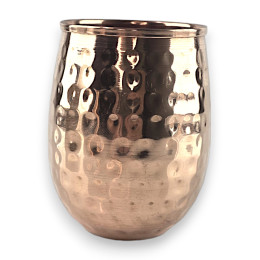 Copper cup (h-11 cm d-7.8 cm)