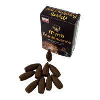 Myrrh Frankincense BackFlow Cones (Світу та Ладан) (Darshan) конуси зі зворотним потоком