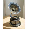 Gramophone "Antique" working hexagonal (78-speed) (62x37x37 cm)