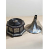 Gramophone "Antique" working hexagonal (78-speed) (62x37x37 cm)