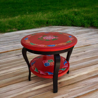 Coffee table "Energy of the East" (d-530mm.h-480mm).