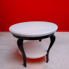 Coffee table "Provence" (d-530mm.h-480mm), solid wood