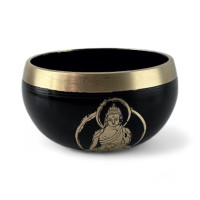 Singing bowl "Buddha" (d-11.5 cm h-6.5 cm)