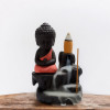 Incense stand Back Flow "Buddha" pink (12x8x6.5 cm)