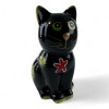 Скарбничка керамічна «Чорний кіт» (14х7, 5х9 см)