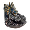 Back Flow Dragon Incense Stand  (11,7 × 12,5 × 14 см)
