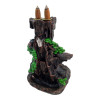 Back Flow "Mystic Waterfall" Incense Stand (19 x 13 x 12.6 cm)