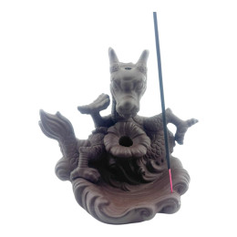 DISCOUNT. Incense stand Back Flow "Dragon" (14x16x10 cm)