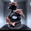 Incense stand Back Flow "Dolphins" (15x12x7.5 cm)