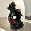 Incense stand Back Flow "Dolphins" (15x12x7.5 cm)