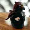 Incense stand Back Flow "Dolphins" (15x12x7.5 cm)