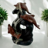 Incense stand Back Flow "Dolphins" (15x12x7.5 cm)