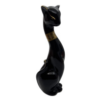 Markdown Cat ceramic black (27.5x7.5x9 cm)