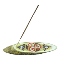 Incense stand "Ornament of the elements" (19x5x1.5 cm)