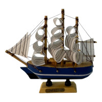 Model of a sailboat on a stand "Sea Dream" (14x12.5x3.3 cm)