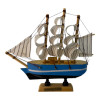 Модель парусника на подставке "Морская мечта" (14х12,5х3,3 см)