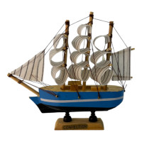 Model of a sailboat on a stand "Sea Dream" (14x12.5x3.3 cm)
