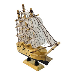 Model of a sailboat on a stand "Sea Dream" (14x12.5x3.3 cm)
