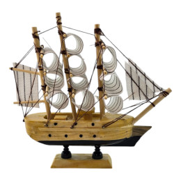 Model of a sailboat on a stand "Sea Dream" (14x12.5x3.3 cm)